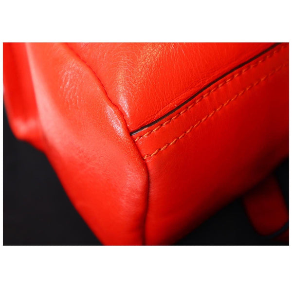 GIVENCHY Mini Pandora Leather Crossbody Bag Red