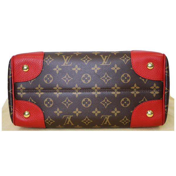 LOUIS VUITTON Retiro NM Monogram Canvas 2Way Shoulder Bag Red