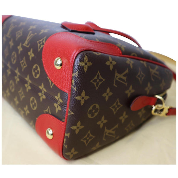 LOUIS VUITTON Retiro NM Monogram Canvas 2Way Shoulder Bag Red