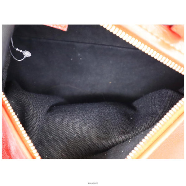 GIVENCHY Mini Pandora Leather Crossbody Bag Red