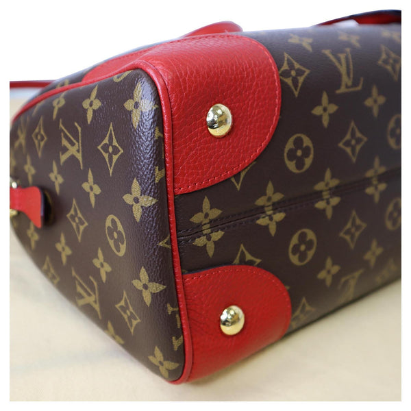LOUIS VUITTON Retiro NM Monogram Canvas 2Way Shoulder Bag Red
