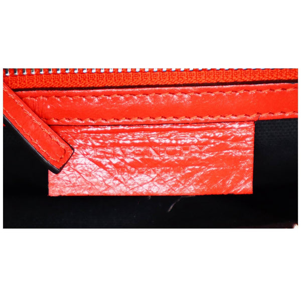 GIVENCHY Mini Pandora Leather Crossbody Bag Red