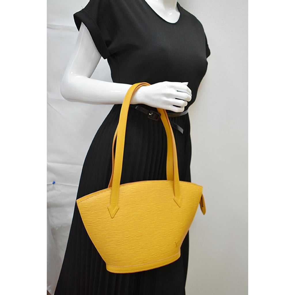Louis Vuitton Tassil Yellow Epi Leather Saint Jacques GM Bag Louis Vuitton