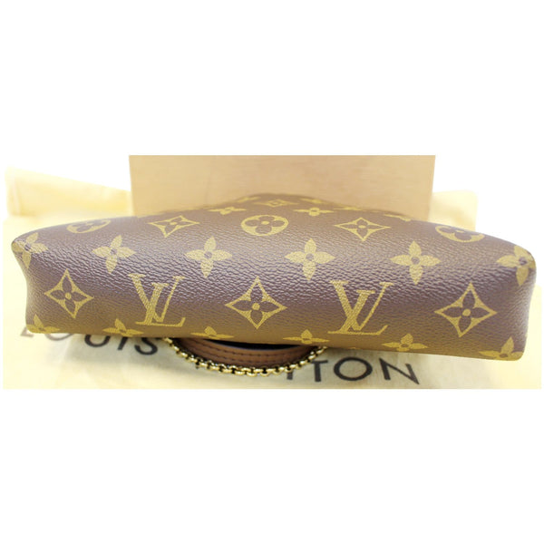 LOUIS VUITTON Pallas Monogram Canvas Clutch Crossbody Bag-US
