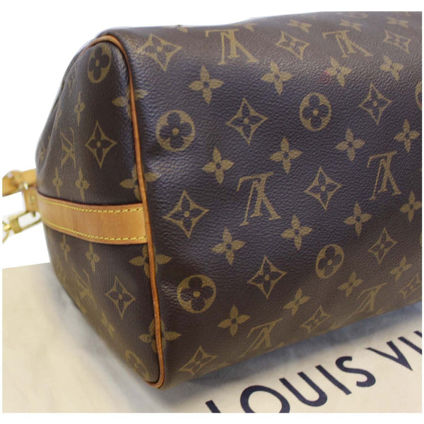 Louis Vuitton Speedy 35 - Lv Monogram Canvas Shoulder Bag leather