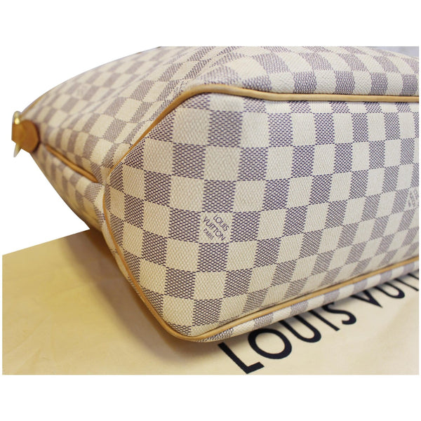 LOUIS VUITTON Delightful MM NM Damier Azur Hobo Shoulder Bag White-US