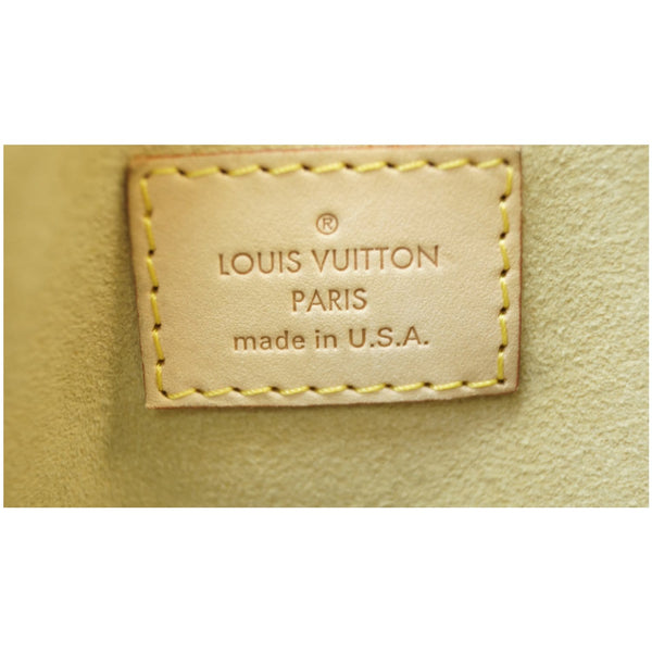 LOUIS VUITTON Evora MM Damier Azur Tote Shoulder Bag White