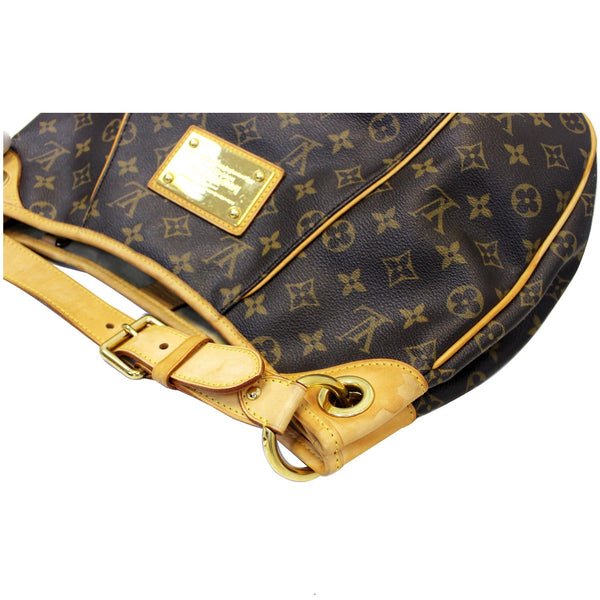 LOUIS VUITTON Galliera PM Monogram Canvas Shoulder Handbag Brown-US