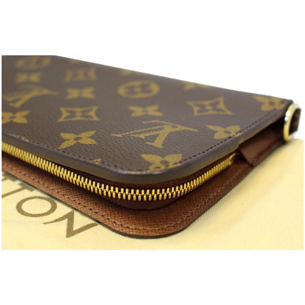 LOUIS VUITTON Insolite Monogram Canvas Wallet Brown