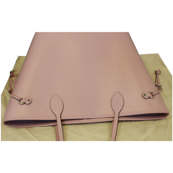 LOUIS VUITTON Neverfull MM Epi Leather Tote Shoulder Bag Rose Ballerin-US