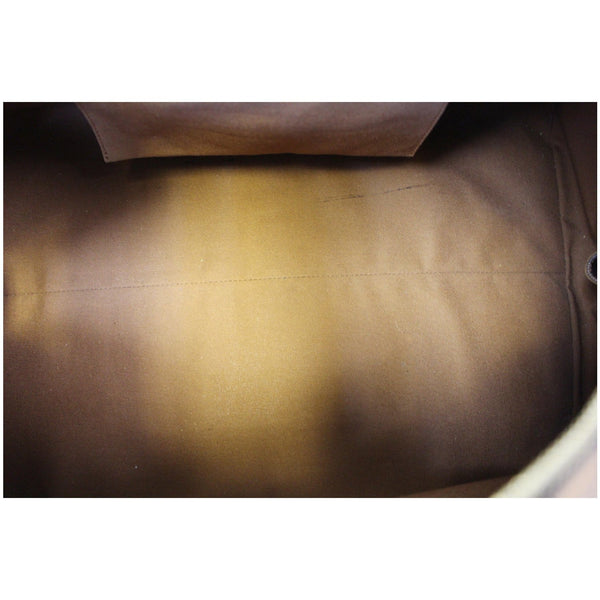 LOUIS VUITTON Ribera GM Damier Ebene Satchel Bag Brown-US