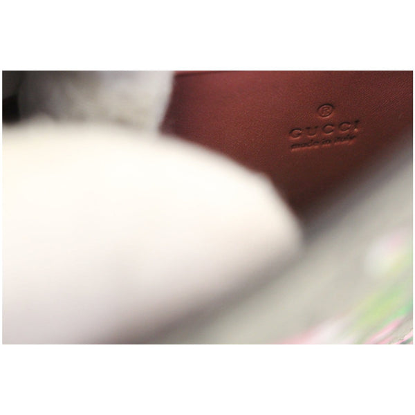 GUCCI GG Supreme Monogram Blooms Chain Wallet Beige 402724-US