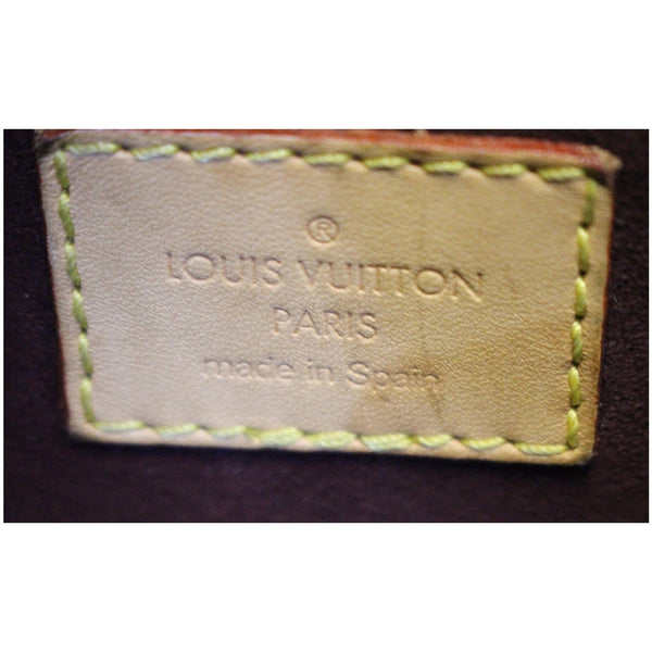 LOUIS VUITTON Montaigne MM Monogram Canvas Shoulder Bag Brown