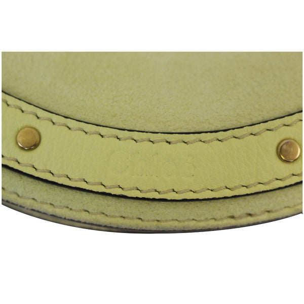 Chloe Crossbody Bag Calfskin Suede Small Pixie - front view