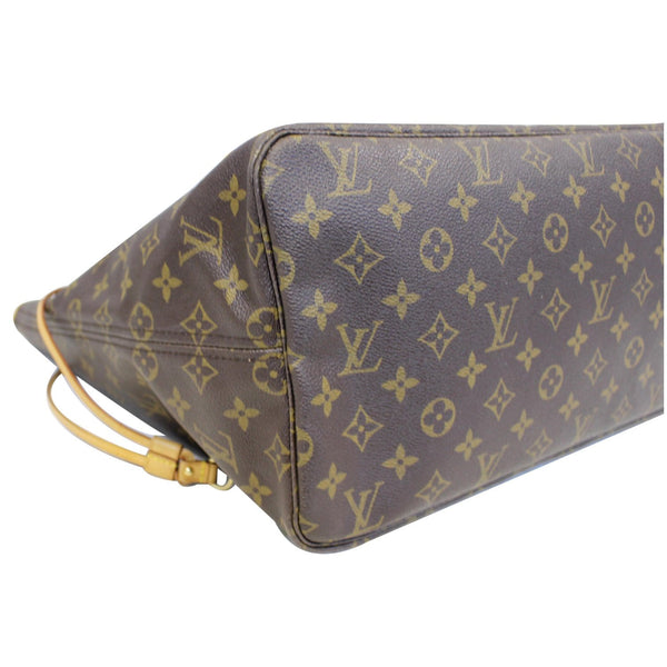 LOUIS VUITTON Neverfull GM Monogram Canvas Tote Shoulder Bag Brown