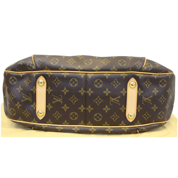 LOUIS VUITTON Galliera GM Monogram Canvas Shoulder Tote Bag Brown