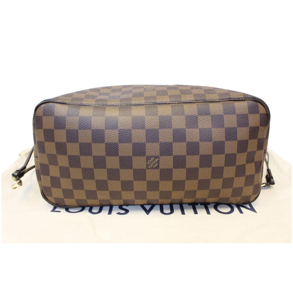 LOUIS VUITTON Neverfull MM Damier Ebene Tote Shoulder Bag Brown-US