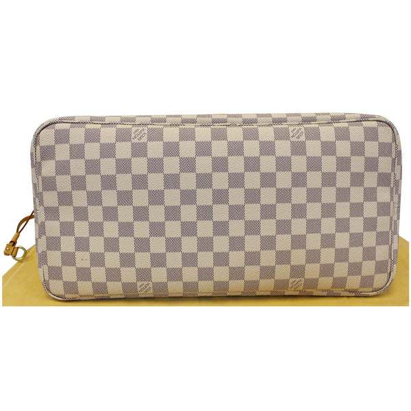 LOUIS VUITTON Neverfull GM Damier Azur Tote Shoulder Bag Rose Ballerin-US