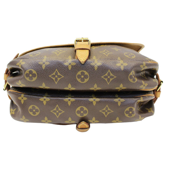 LOUIS VUITTON Saumur 30 Monogram Canvas Shoulder Bag Brown-US