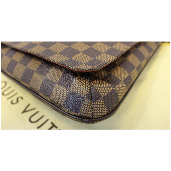 LOUIS VUITTON Musette Salsa Damier Ebene Crossbody Bag Brown-US