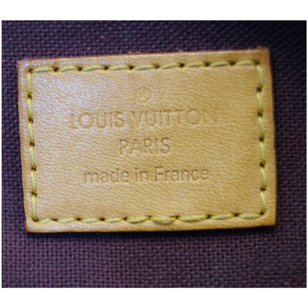 LOUIS VUITTON Iena PM Monogram Canvas Shoulder Bag Brown