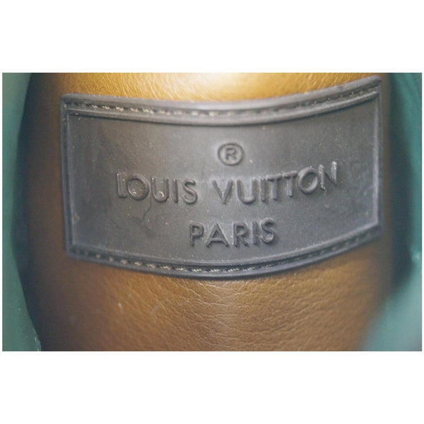 Close up LV Tower Hightop Damier Ebene Sneakers 11