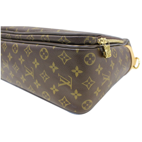 LOUIS VUITTON Icare Monogram Canvas Laptop Bag Brown
