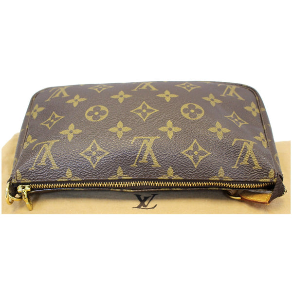 LOUIS VUITTON Pochette Accessoires Monogram Canvas Pouch Bag Brown-US