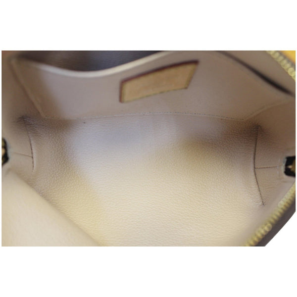 LOUIS VUITTON Monogram Canvas Cosmetic Pouch Brown