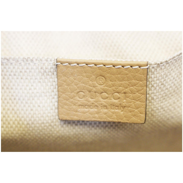 GUCCI Soho Disco Pebbled Leather Small Crossbody Bag-US