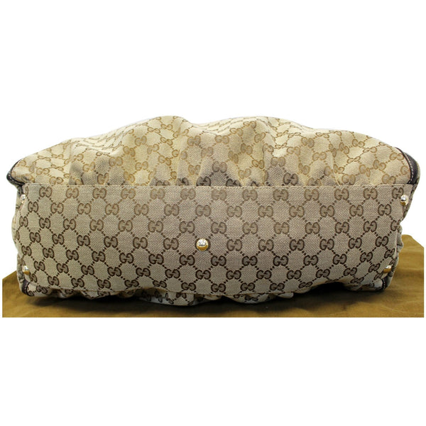 GUCCI GG Canvas D Ring Large Hobo Bag 189835-US