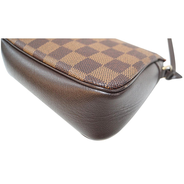 Louis Vuitton Damier Ebene Truth Makeup Pouch Bag - left side