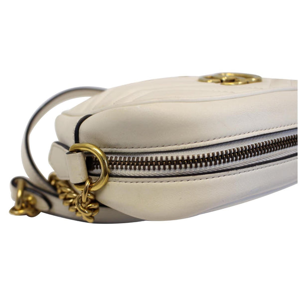 GUCCI Matelasse Mini GG Marmont Shoulder Crossbody Bag 448065-US