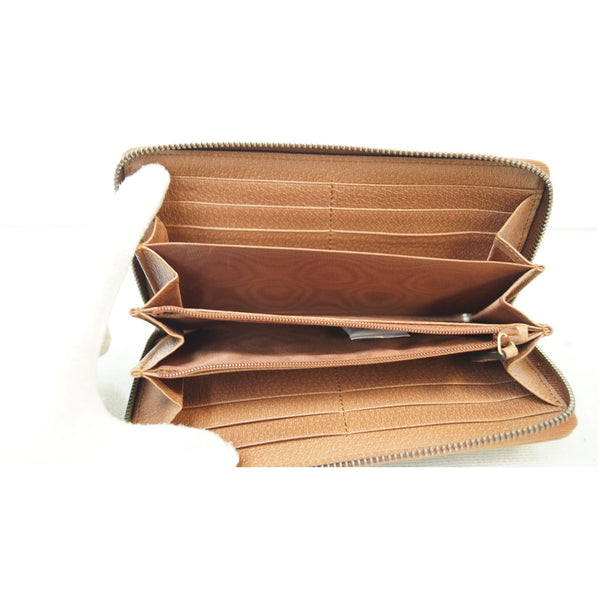 Gucci Zip Around NY New York Yankees Patch Wallet interior