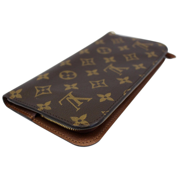 LOUIS VUITTON Insolite Monogram Canvas Organizer Wallet Brown