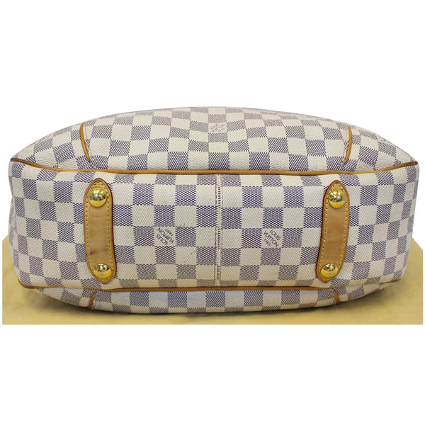 LOUIS VUITTON Galliera PM Damier Azur Shoulder Bag White-US