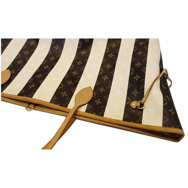 LOUIS VUITTON Neverfull XL Monogram Rayures Tote Bag Brown-US