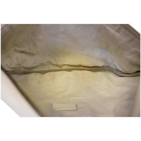 Gucci Bum Bag Print Leather White Belt Waist Medium - interior