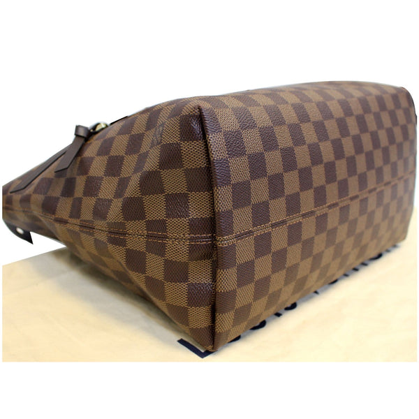 LOUIS VUITTON Iena MM Damier Ebene Shoulder Bag Brown