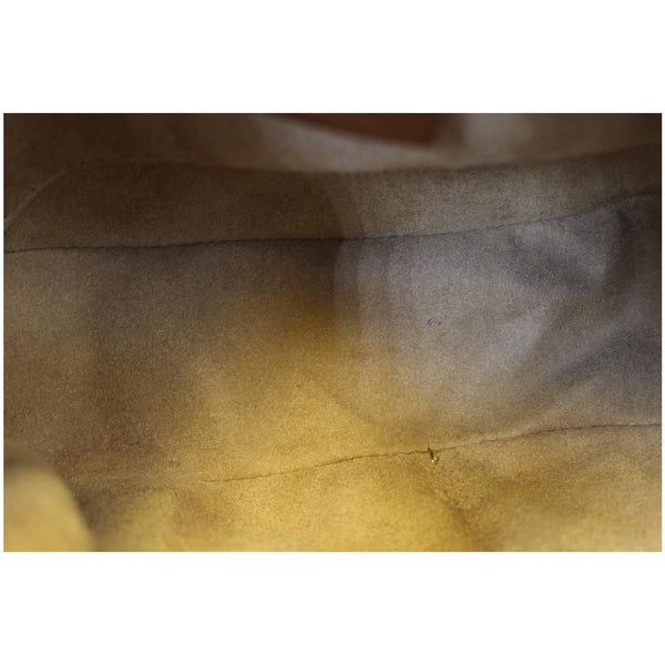 GUCCI GG Supreme Mini Chain Crossbody Bag Beige 409535-US