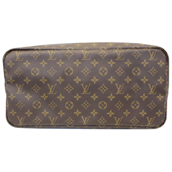 Louis Vuitton Neverfull GM Monogram Canvas Tote Bag - back view
