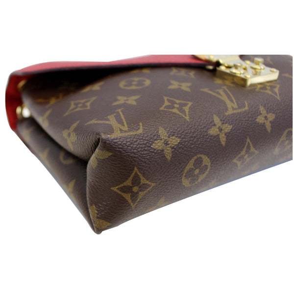 Louis Vuitton Pallas Chain Monogram Canvas Tote Seams