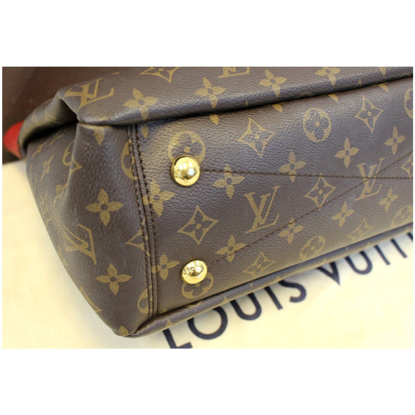 Brown Lv Pallas Chain Shopper Monogram Canvas Bag