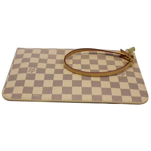 Louis Vuitton Pochette Wristlet Neverfull Pouch - bottom view