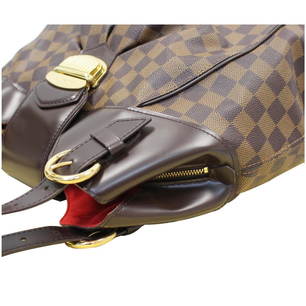 left side lv Sistina GM shoulder bag