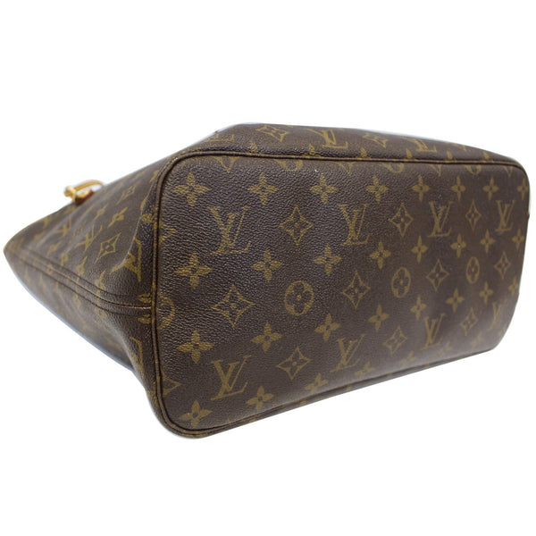 LOUIS VUITTON Neverfull MM Monogram Canvas Brown Tote Shoulder Bag-US