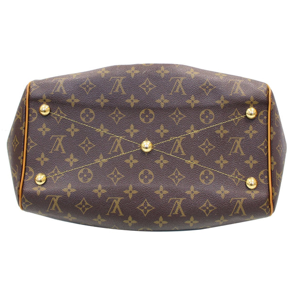 LOUIS VUITTON Tivoli GM Monogram Canvas Shoulder Bag Brown