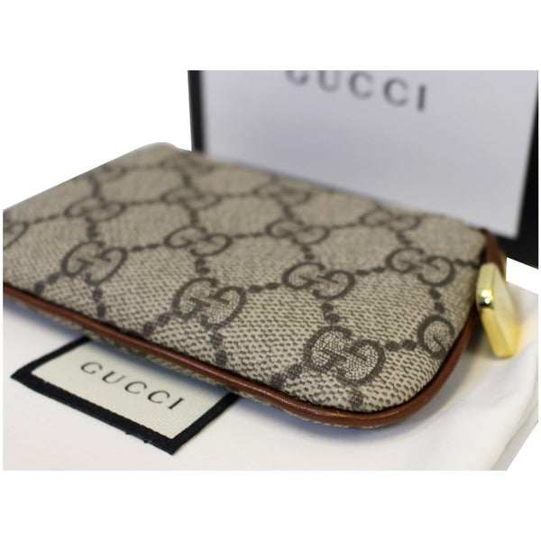 GUCCI GG Supreme Monogram Key Case Beige-US