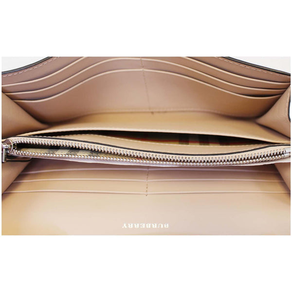 Burberry Crossbody Bag Hampshire Perforated Leather - inside view