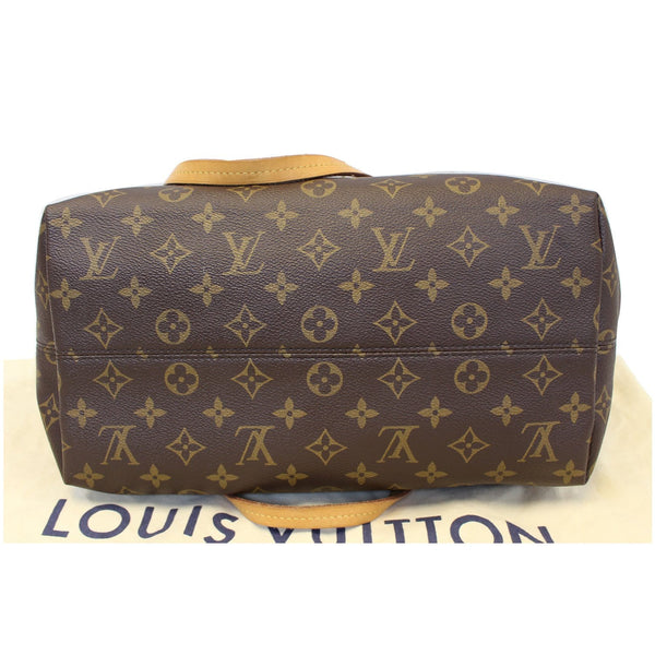 LOUIS VUITTON Iena MM Monogram Canvas Shoulder Bag Brown